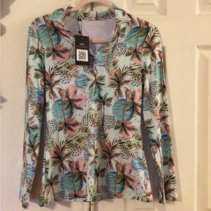 NWT Golf shirt, UPF protection, lightweight, polo/rash gaurd.